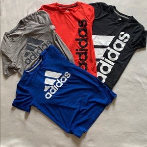 4 adidas t-shirt BUNDLE!!